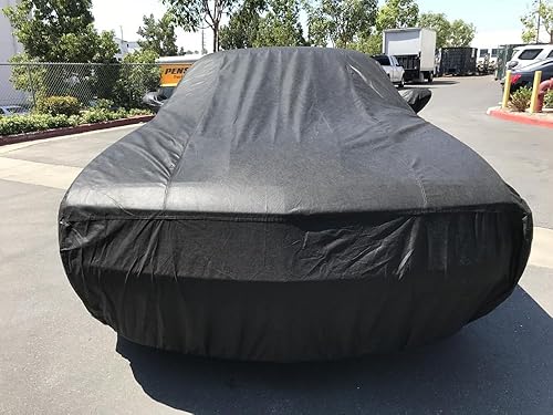 Miniatura 3 de CarsCover - Ajuste personalizado 2008 - 2017, Cubierta auto Dodge Challenger Cubierta auto Xtrashield, cubierta negra