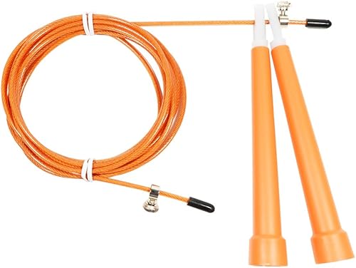 Miniatura 6 de Cuerda de saltar de velocidad ajustable de 10 pies para Crossfit Boxing MMA Double Unders WOD Skipping Workout Fitness Cardio Resistencia