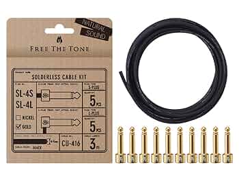 Amazon | Free The Tone SL-4SL-GD-55K ソルダーレスケーブル