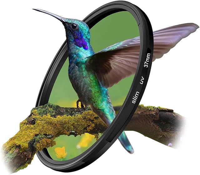 37mm UV Filter, Ultra Slim UV Lens Filter, UV Protection Filter & Shields Lens from Atmospheric Damage