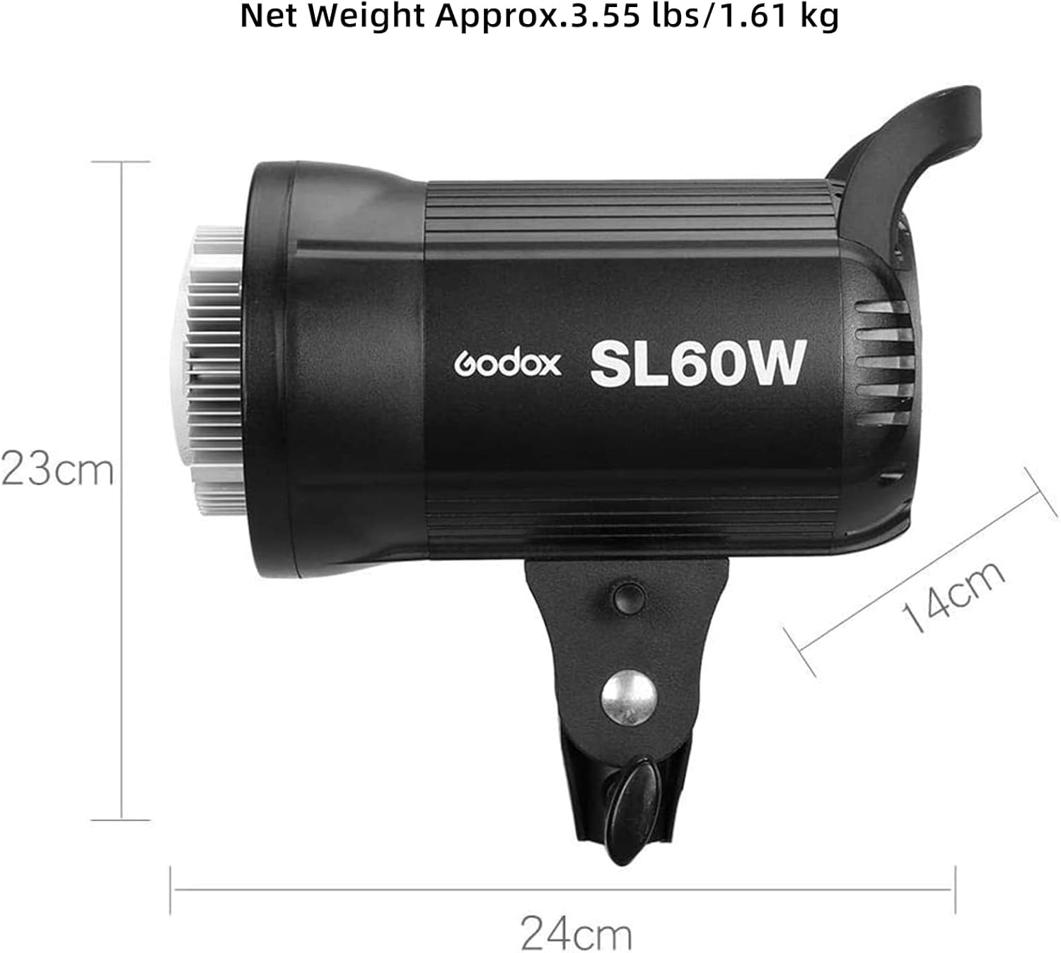 Godox SL-60W Upgraded Version SL60IID 70W LED Video Light,8 FX Effects,APP Control,Bowens Mount,Easy to Carry,Continuous Video Light for Video Recording,Photography