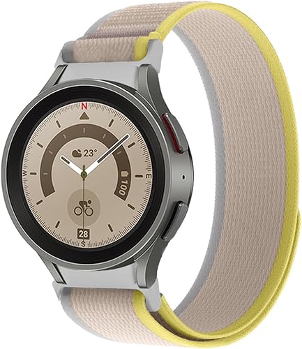 Miniatura 5 de BlackPro Correas de reloj de nailon sin brechas compatibles con Samsung Galaxy Watch 6 5 4 Band 1.575 in 1.732 inWatch 5 Pro Band 1.772 inWatch 6 4