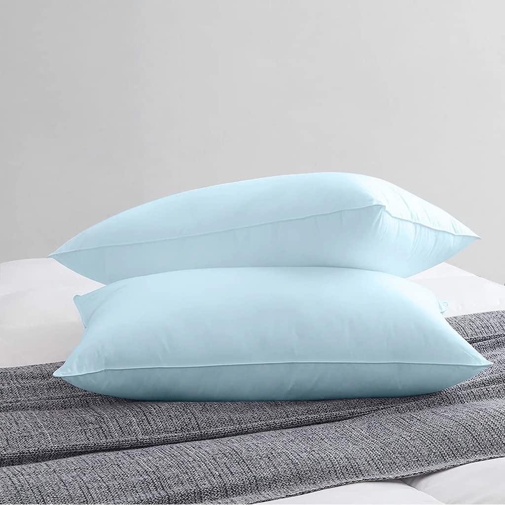 Bed Pillows for Sleeping Neck Protection Down Alterative Filling with Cotton Cover Hotel Comfortable Pillow