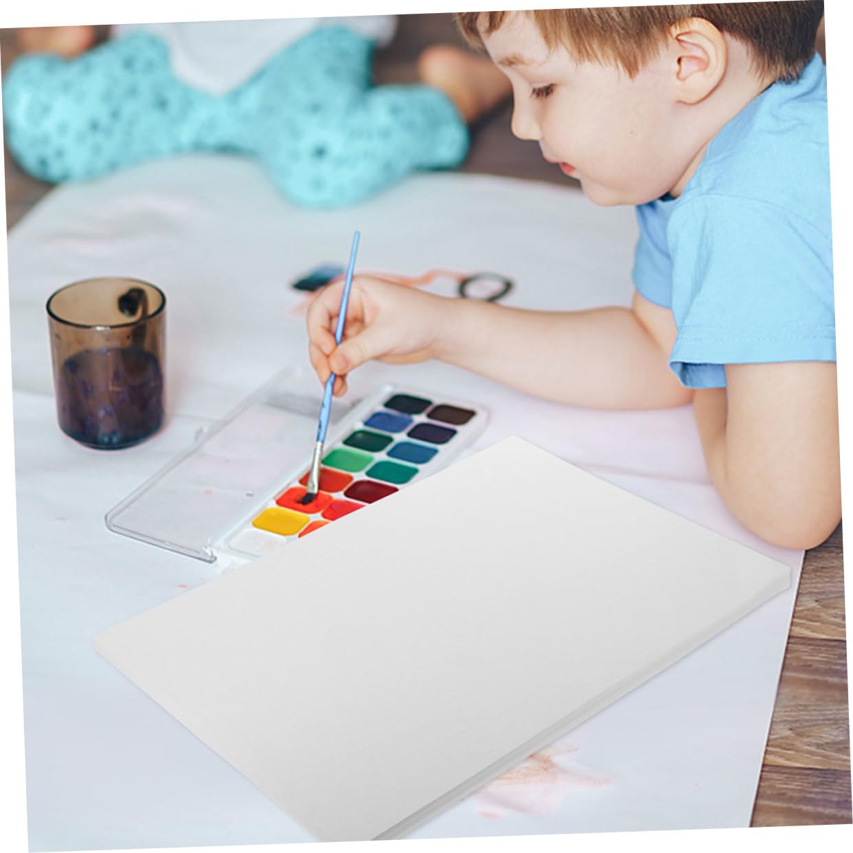 Anneome 100blätter Aquarellpapier Dicke Künstler Malerei Geeignet Für Wasserfarben Und Bleistiftzeichnungen Format Für Professionelle Kunstwerke à