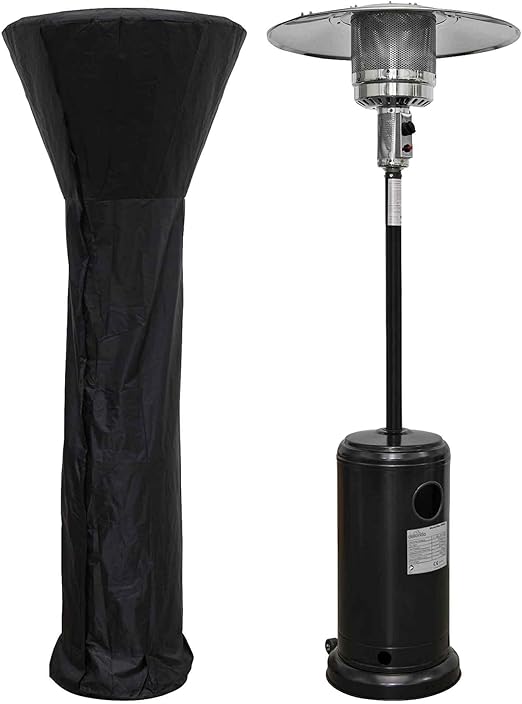 Dellonda Freestanding Gas Patio Heater 13kW with wheels for Commercial