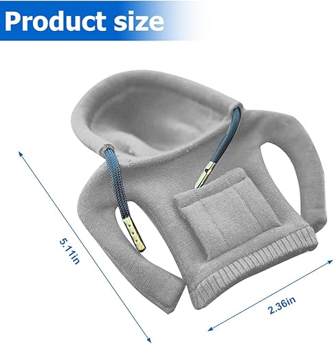 Miniatura 2 de Funda para pomo de palanca de cambios de automóvil, suéter de moda y diseño de camisa con capucha, bonitos accesorios interiores automotrices,