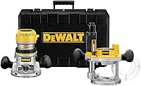 Vista 1 de DEWALT DW618PK 12-AMP 2-1/4 HP y Juego de ranura de velocidad variable y de inmersión fija