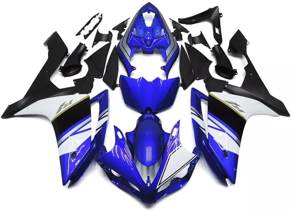 NT FAIRING Blue White Black Fairing Fit for Yamaha 2007 2008 YZF R1 Injection ABS Plastics Bodywork Body Kit Bodyframe Body Work 07 08 YZF-R1 A060