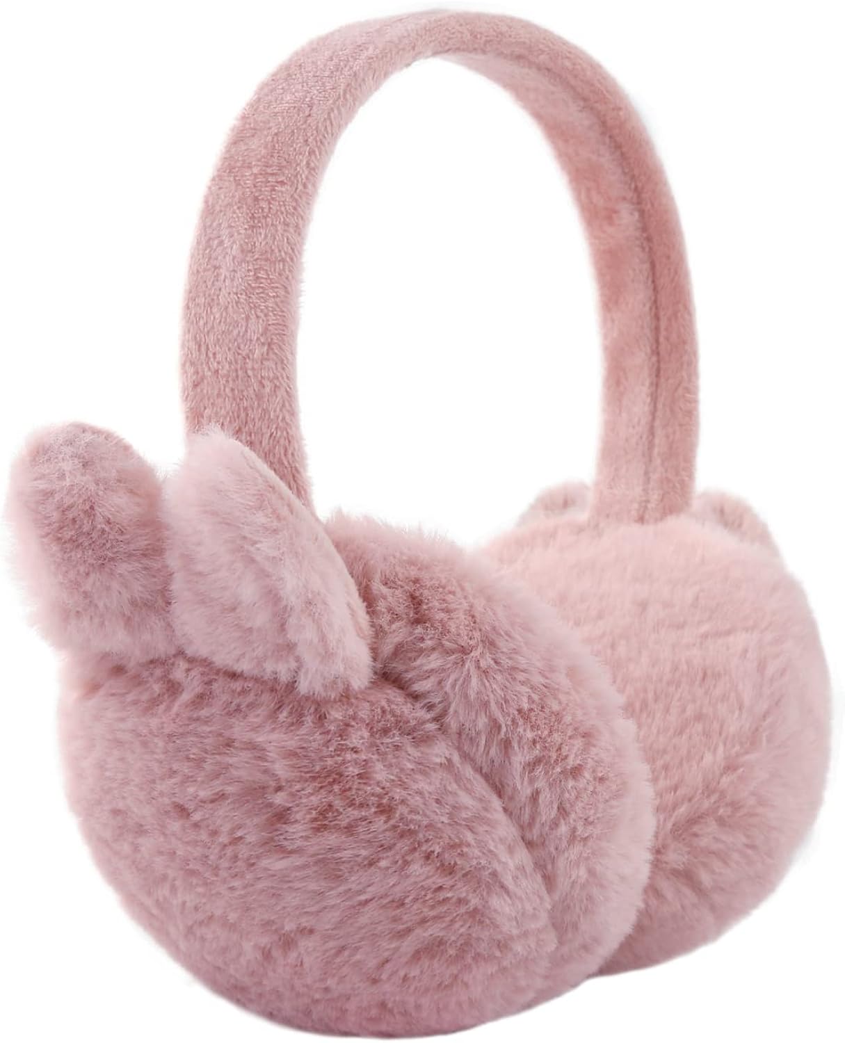 NASULAR Kids Winter Earmuffs Baby Warm Ear Muff Girls Cute Furry Ear Warmers Boys Foldable Ear Covers for Cold Weather (Dark grey) : Clothing, Shoes & Jewelry