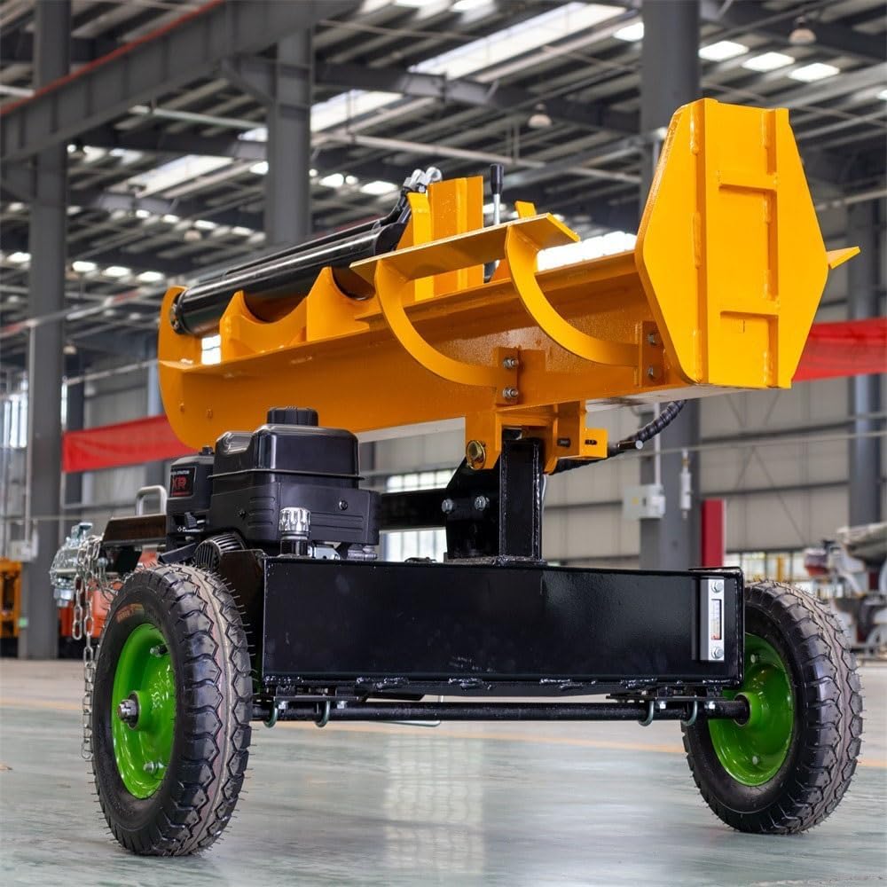 Log Splitter Vertical Horizontal Dual Use Log Splitter Tree Branch Timber Splitting Machine Stable to Place