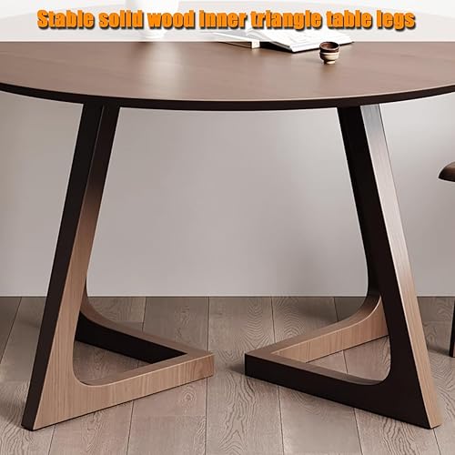 Miniatura 4 de YVYKFZD Mesa de club de oficina pequeña, mesa de centro de 5 piezas, juego de mesa de comedor de cocina, mesa de negociación de mesa de color