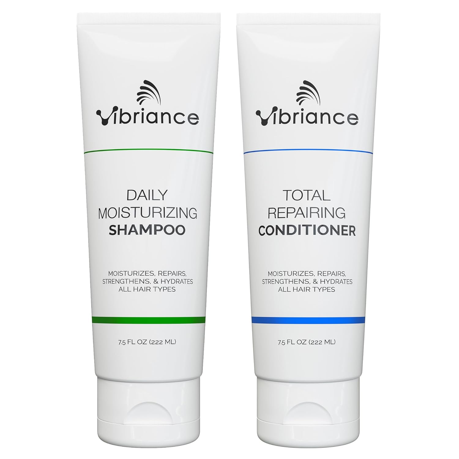 Vibriance Shampoo and Conditioner Set – Strengthening Wash Infused with Biotin for Dry, Damaged, Aging Hair – Deeply Hydrating, Moisturizing Vibriance Shampoo and Conditioner Set – Strengthening Wash Infused with Biotin for Dry, Damaged, Aging Hair – Deeply Hydrating, Moisturizing