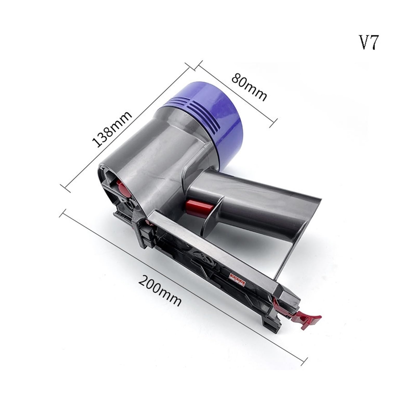 Kompatibel für Dyson V7 V8. HEPA Filter Cyclone Dust Cup Motor Body Kit Roboter Staubsauger Ersatz Home Zubehör Teile Alt(Set 22-2PCS)