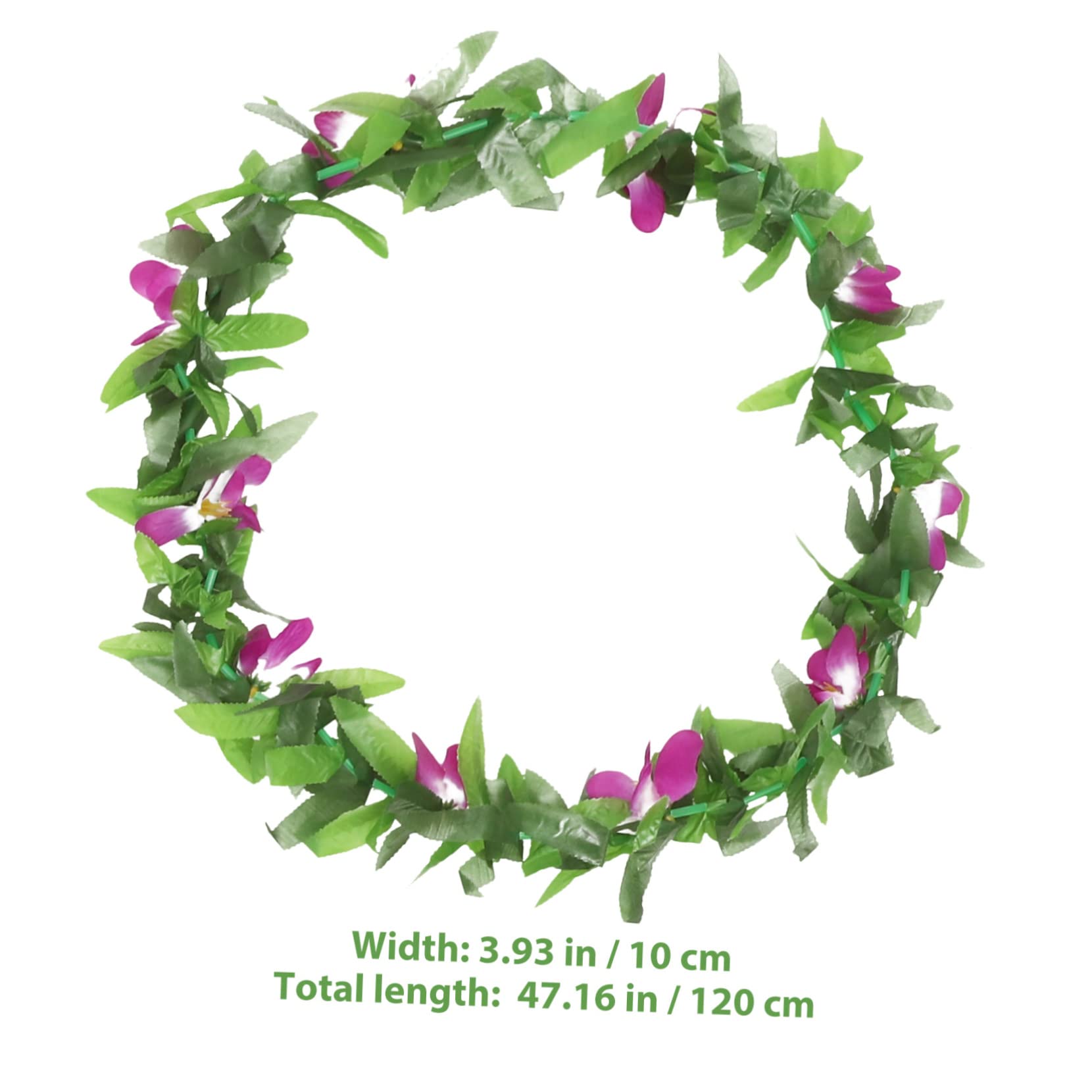 PRETYZOOM 18 STK Hawaiianische Lei Künstliche Blumengirlande hawaiianische Blumenkette blumengirlande künstlich Mottoparty Hawaii hawaiianischer lei für Erwachsene Leis-Ornament