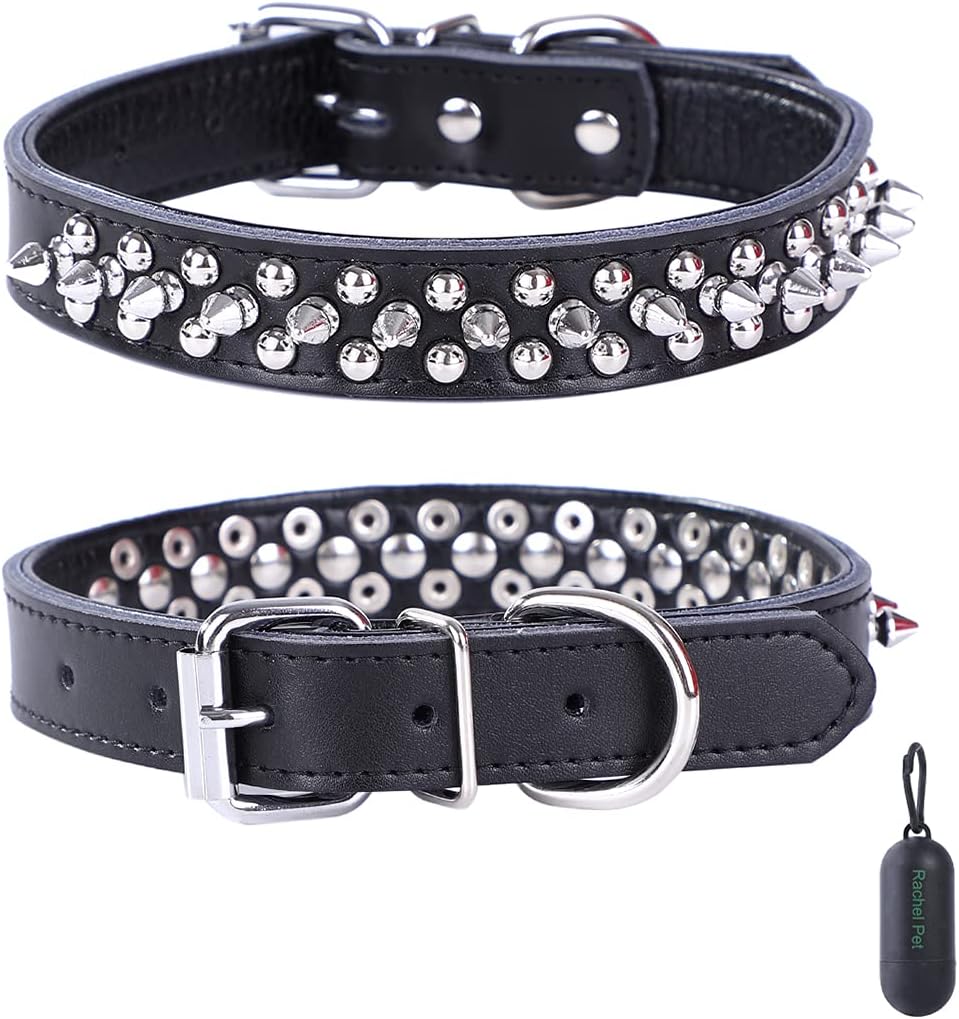 dog collar spikes inside