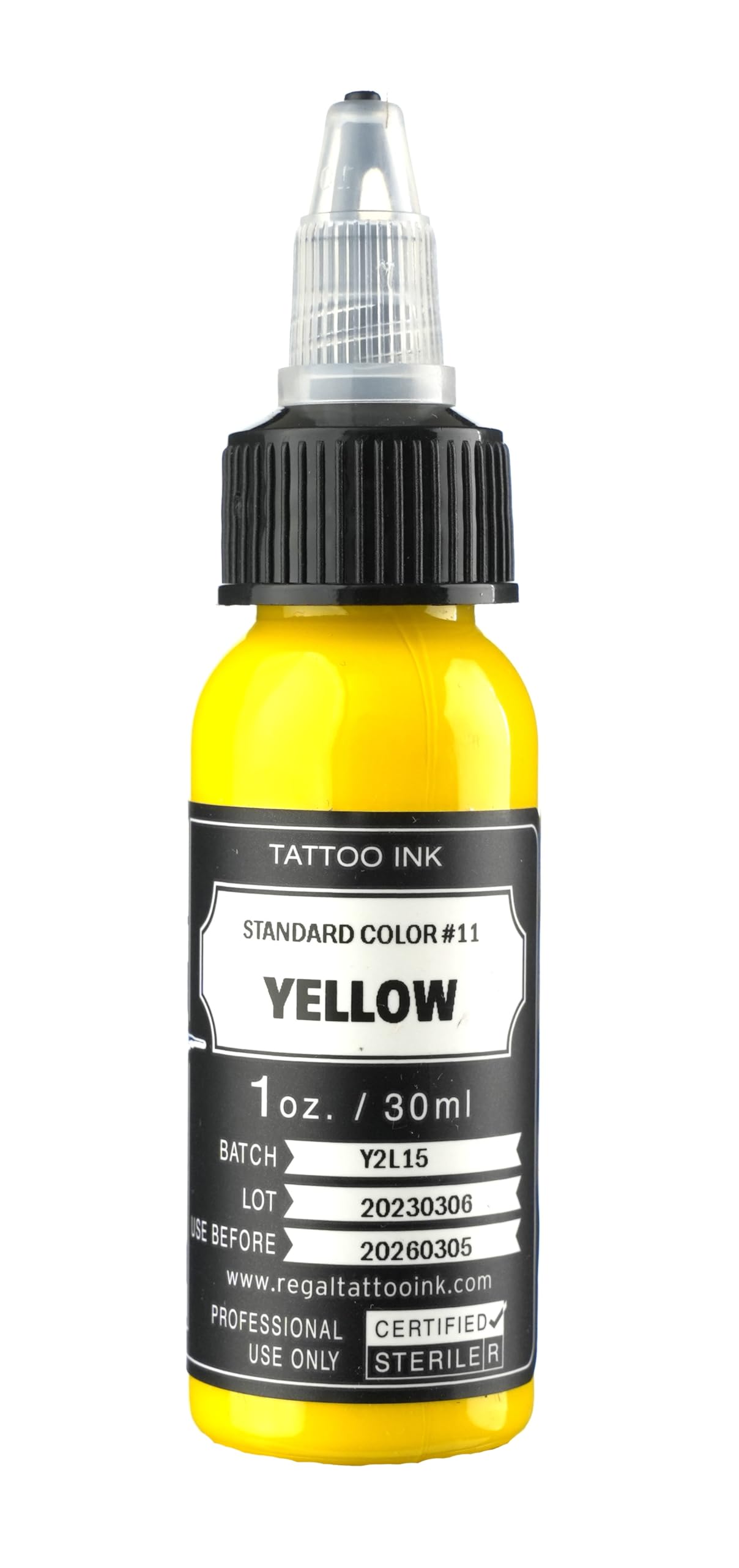 Regal Tattoo Ink (1oz Yellow)