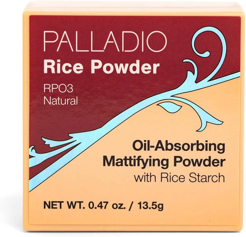 Beauty RICE POWDER - NATURAL, 0.60 oz (17 g) (RPO3)
