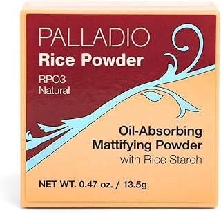 Palladio, Polvo de arroz suelto que absorbe l...
