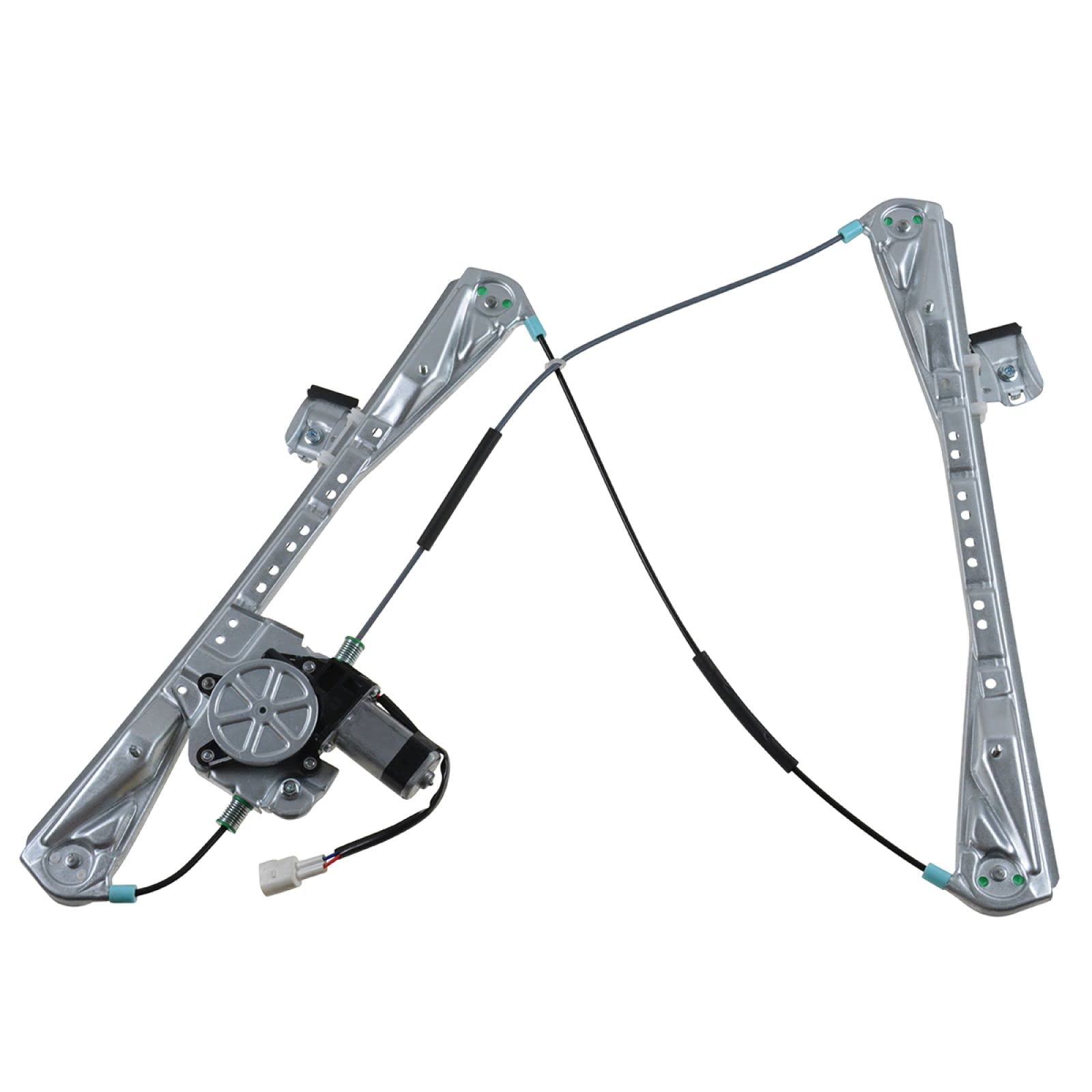 TRQ Front Right Power Window Regulator &amp; Motor Assembly Passenger Side