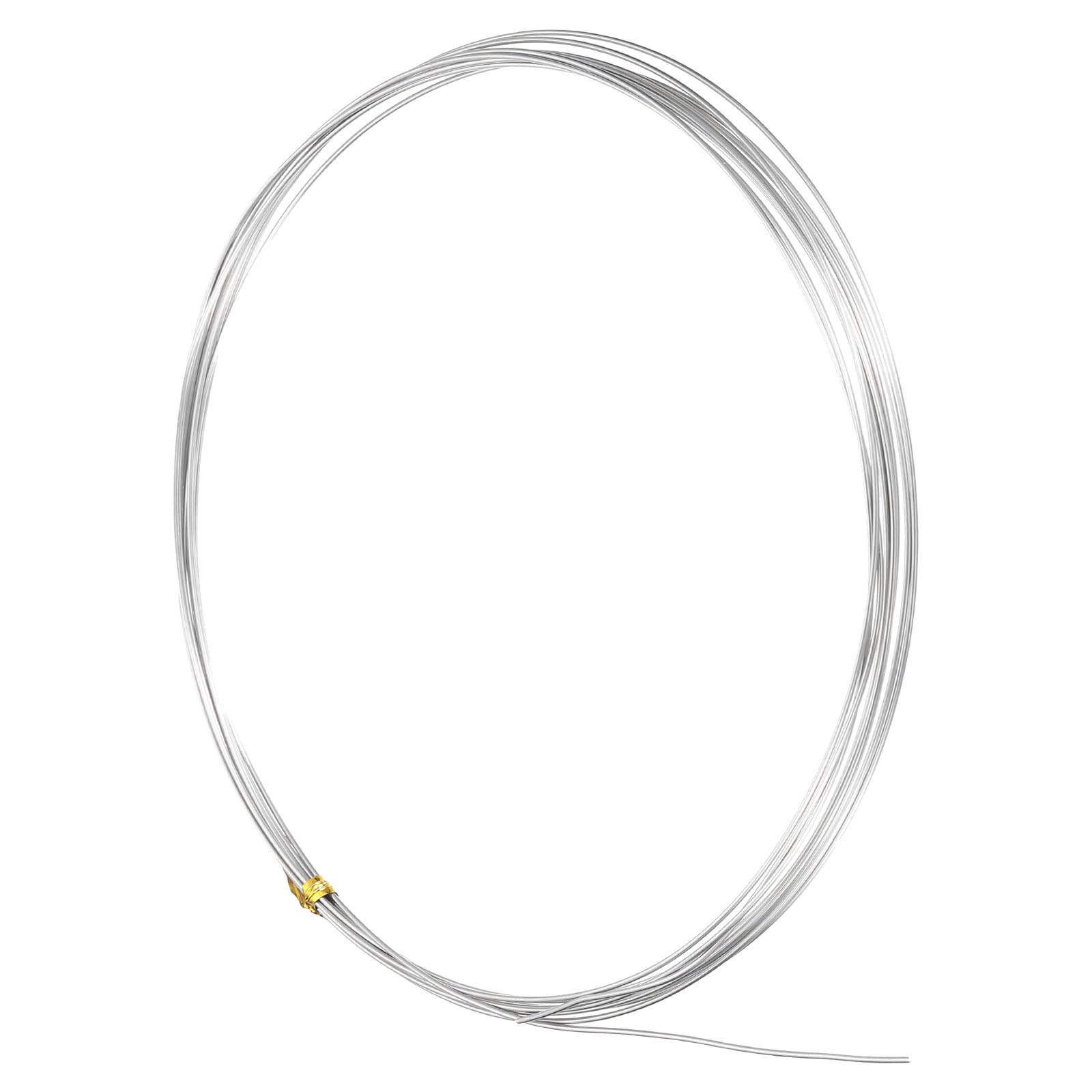 Uxcell 1.2mm 16 Gauge Nichrome Heating Resistor Wire, 5m/16ft, Silver, For Home Appliances & Industry, Part No: f24081500ux0312