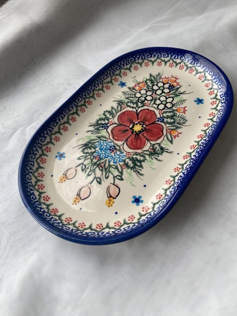 ポーリッシュポタリー ポーランド食器 オーバル皿 1枚 Amazon.co.jp: ポーランド食器 オーバル皿 1枚 ポーリッシュ