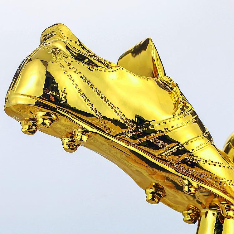 24K European Golden Football Boot Replica Trophy Champion Top Shooter Award Cup Statue Fans Souvenir Cup for School Tournament