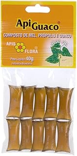 APIGUACO - Mel com Própolis e Guaco Sachê 40g, Linha Mel Composto Apis Flora