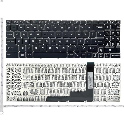 �m�[�g�p�\�R�����i MSI Z16 GP76 GL66 GF66 GF76 MS-1582/17L1/17H3 17L2-17L3-17L4-17P1-17LL-17N1-17S1 1581 1583 �p RU/US �L�[�{�[�h (Modern 15 �p)