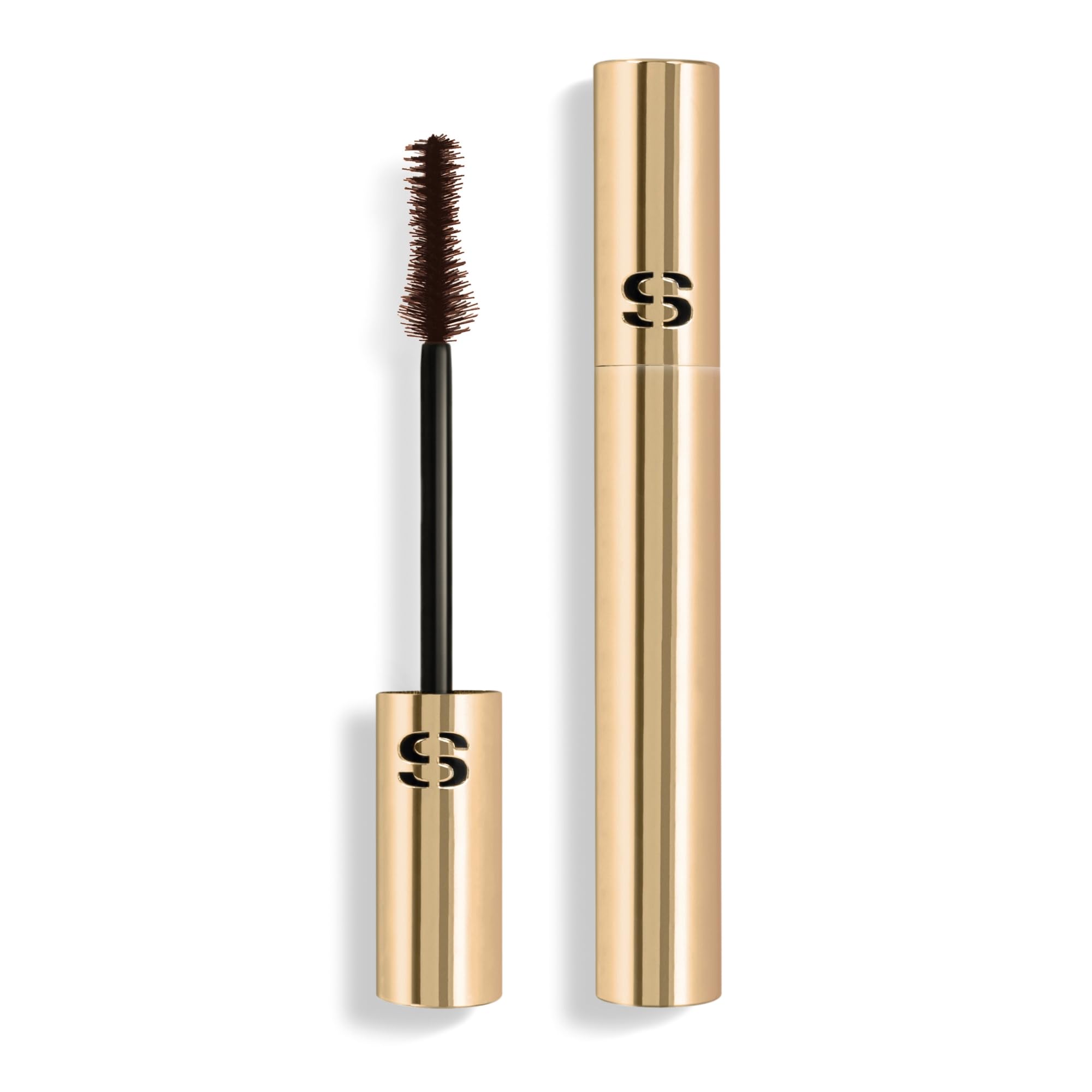 Sisley Paris Phyto-Noir Mascara, 2 Deep Brown - 15x More Volume & Thicker-Looking Lashes - Adds Visible Length & Definition - Long-Lasting, Clump-Free Formula