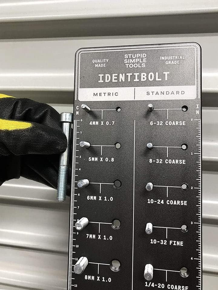 SST Identibolt Bolt and Nut Identifier Gauge,aluminum