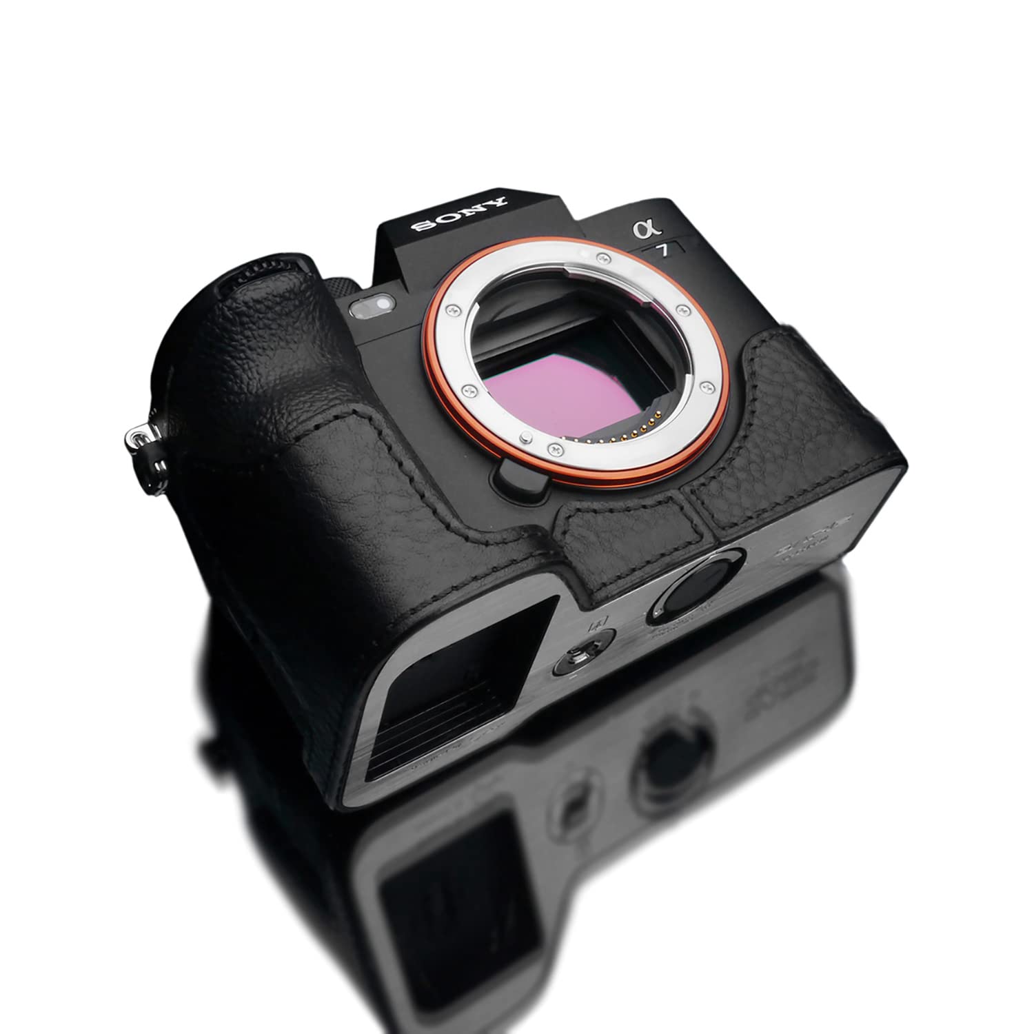 Amazon | GARIZ SONY α7 IV 用 本革カメラケース XS-CHA7M4BK ブラック 