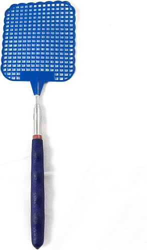 ASR Outdoor Resbalón telescópico durable extensible de poste telescópico del insecto del insecto del matamoscas