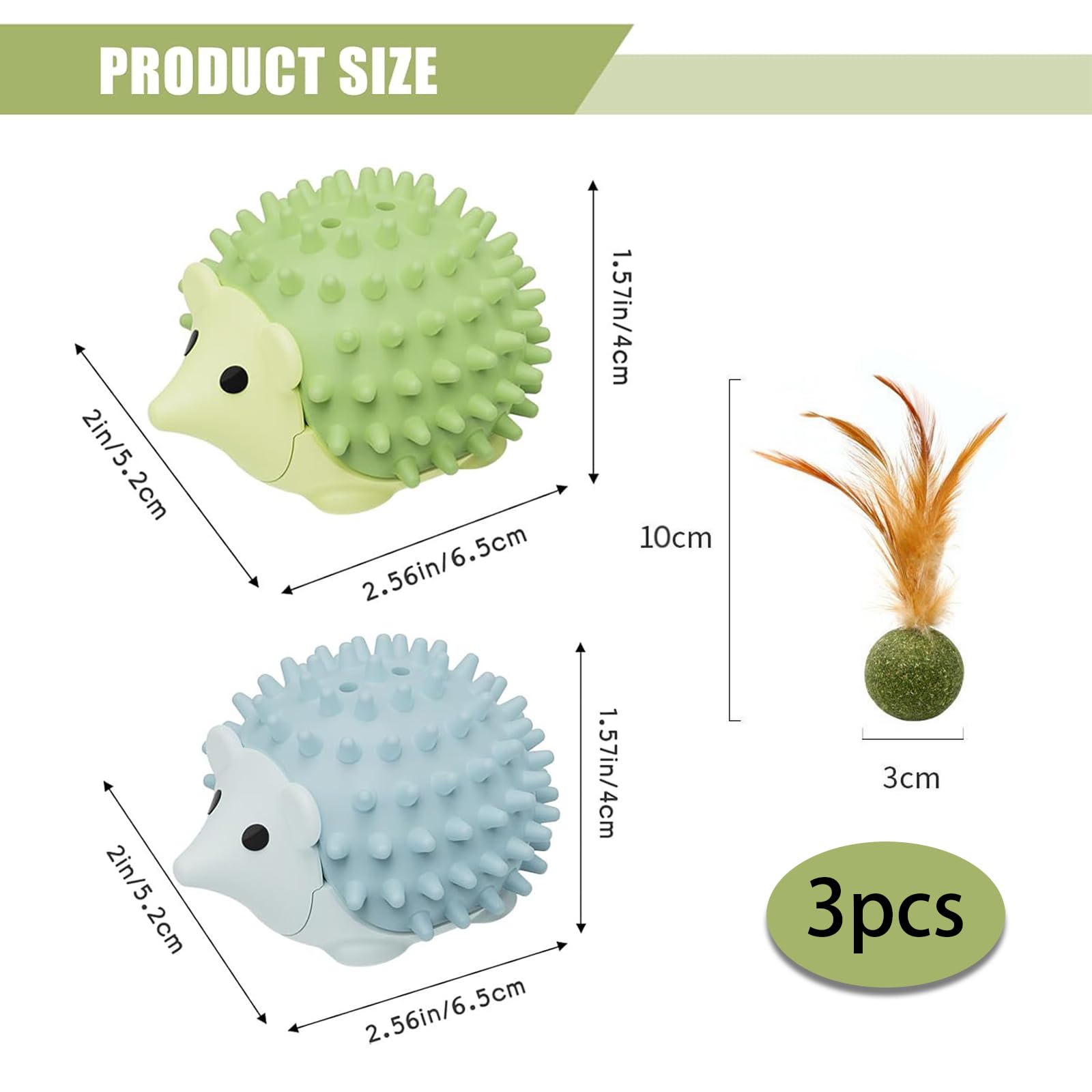 XZSKD 5 Pcs Catnip Balls, Cat Nip, Cat Nip Toy, 100% Organic Catnip Toys - Image 2
