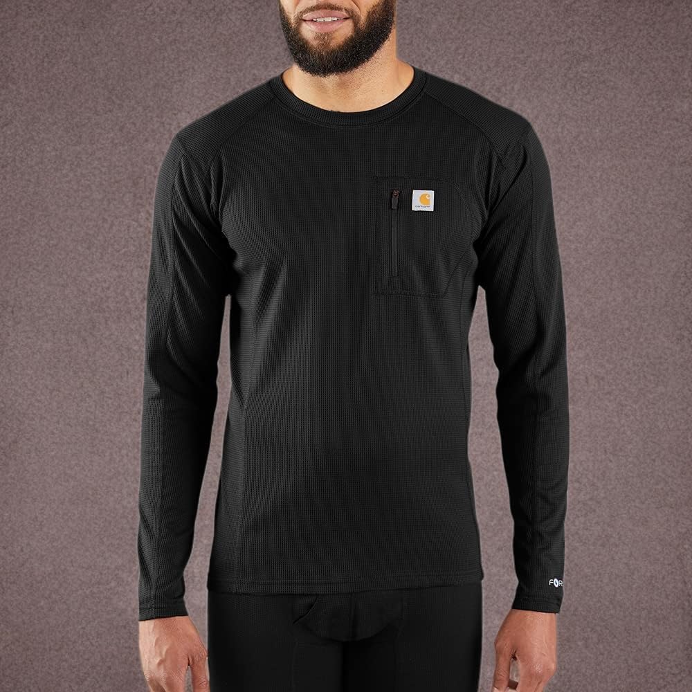 Carhartt Men's MBL104 Base Force® Midweight Base Layer Tech Crew
