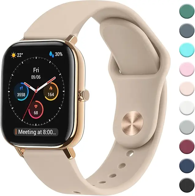 Cinturino Morbido Silicone per Amazfit GTS/GTS 2 Mini/GTS 2e - Cinturino Orologio Amazfit