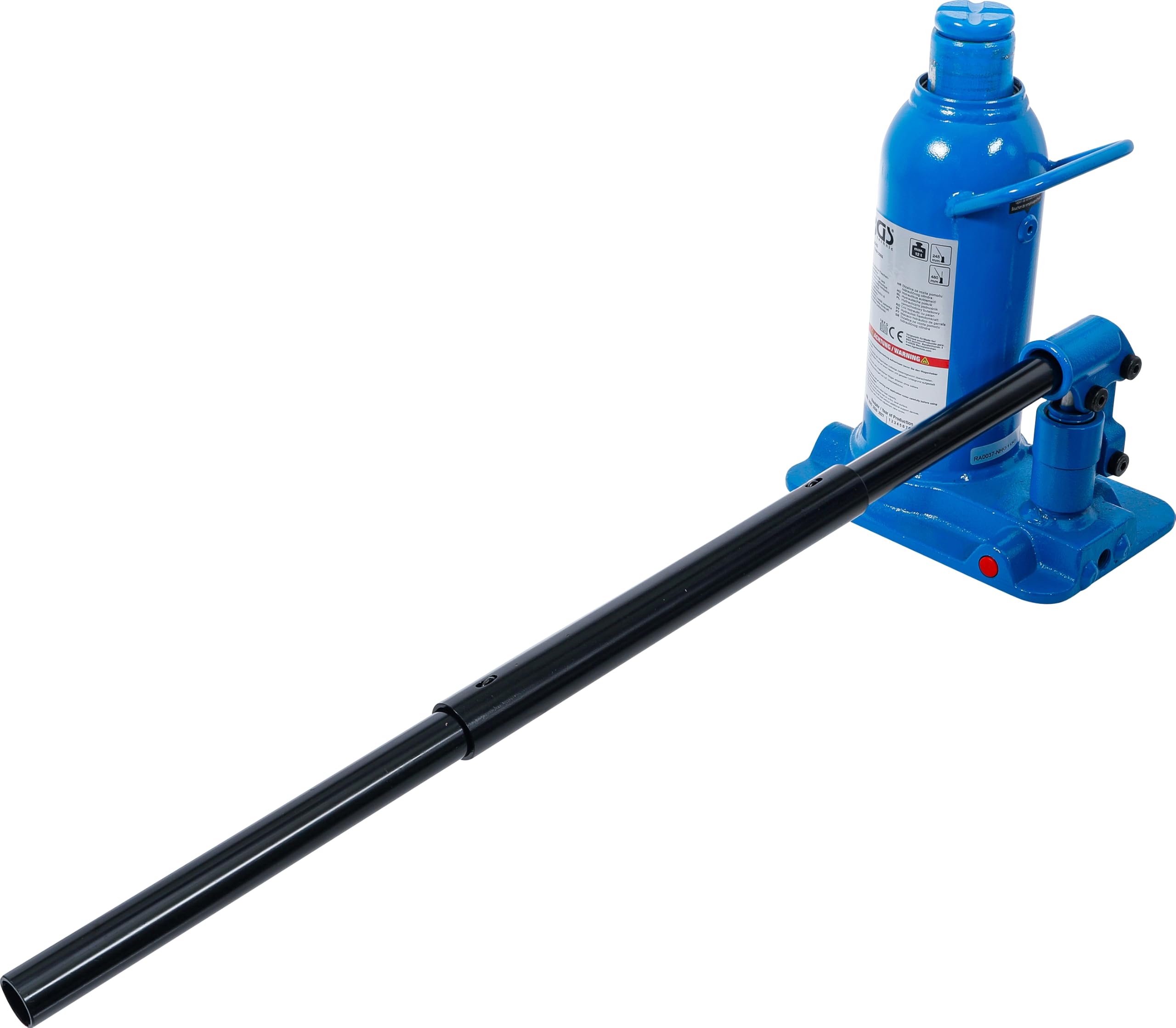 BGS 70043 | Hydraulischer Flaschen-Wagenheber | flexibel | 12 t