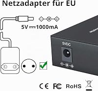 10Gtek Gigabit Ethernet Medienkonverter, Open SFP Slot, Ohne SFP Transceiver – Ansicht 4
