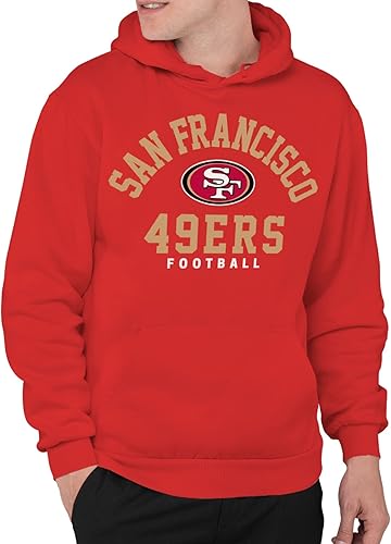 Miniatura 31 de Junk Food NFL - Sudadera con capucha unisex para adultos con logotipo de equipo clásico Negro