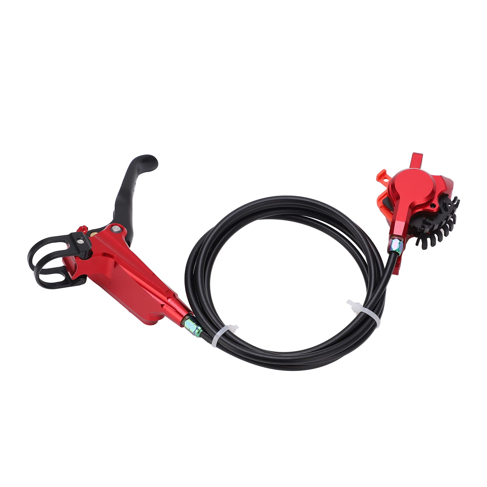 Étrier de frein à disque hydraulique arrière de vélo, étrier de Rotor de 160mm (Rouge)