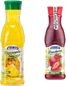 Crush, Pineapple, 750 Millilitre & , Whole Crush 750ml, Strawberry, 750 Millilitre