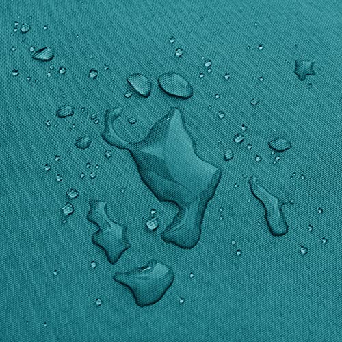 Easy-Going Patio Furniture Non-Slip Cushion Covers Outdoor Seat Cushion Waterproof Covers with Zipper 22x20x4 in 2 Pieces, Teal by Easy-Going - Image 8