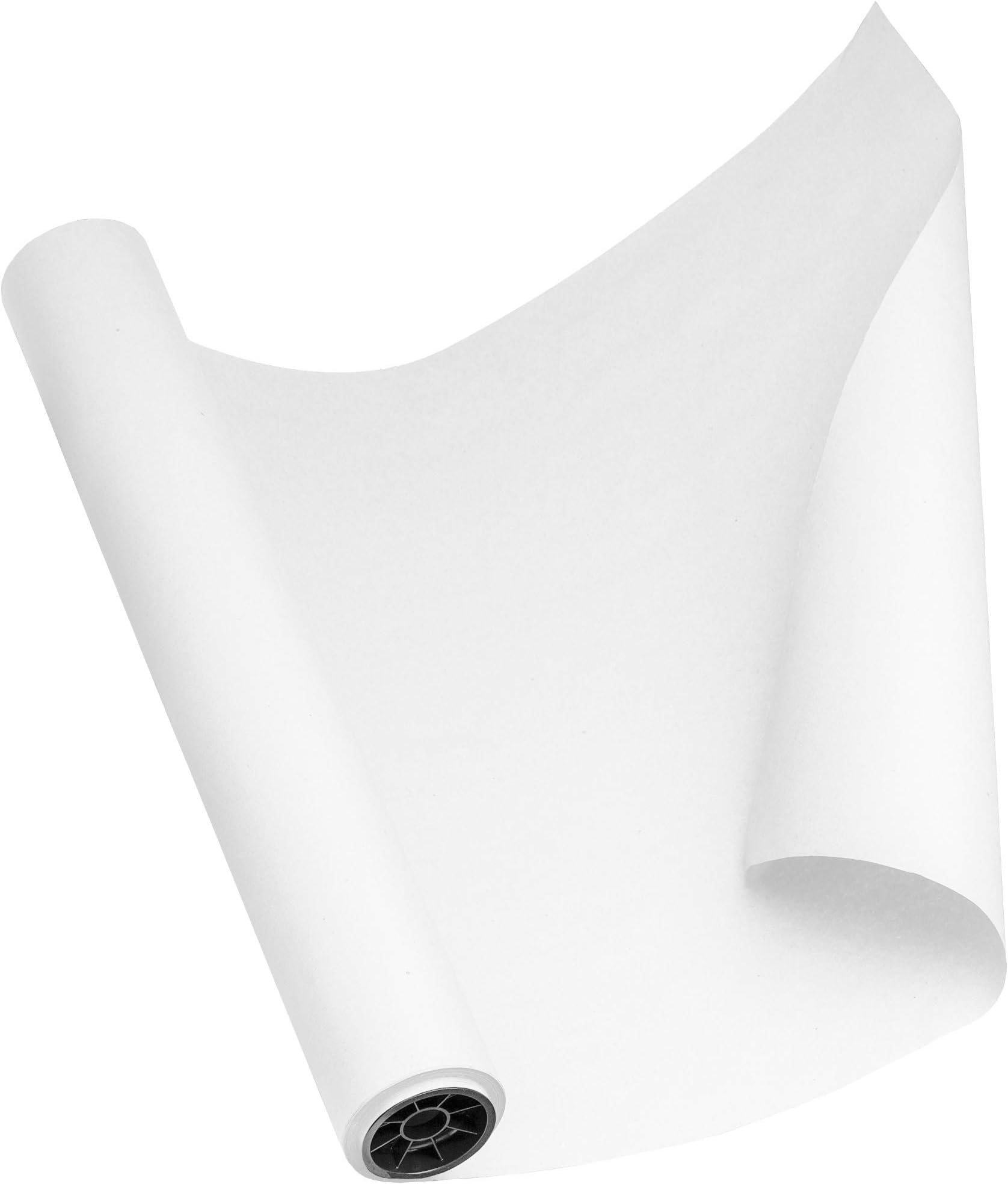 DIY CREW White Kraft Paper Roll - 30 Inch x 150 Feet - USA Made - Recycled Material - Wrapping Paper - Ideal for Packing, Shipping, Packaging, Bulletin Board, Arts & Crafts, Banner, Table Covering