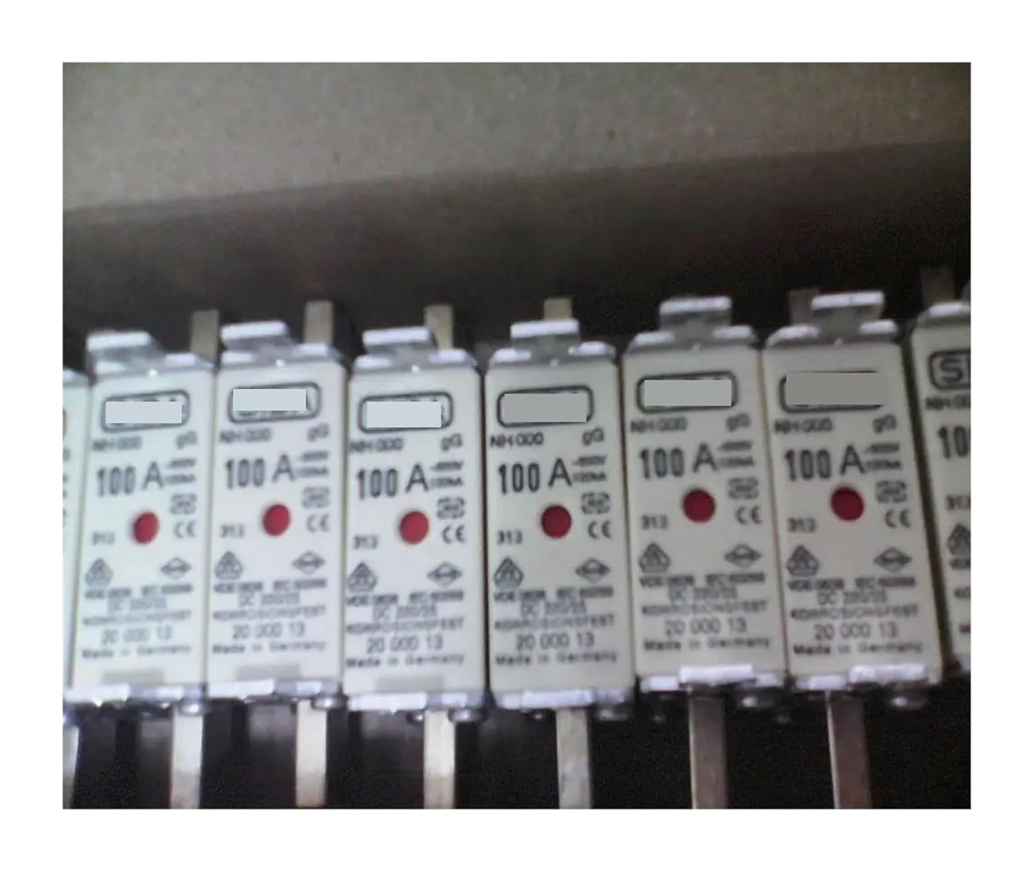 1 個ヒューズ NH000 35A 500V 2000013 NH000 50A NH000 63A NH000 80A NH000