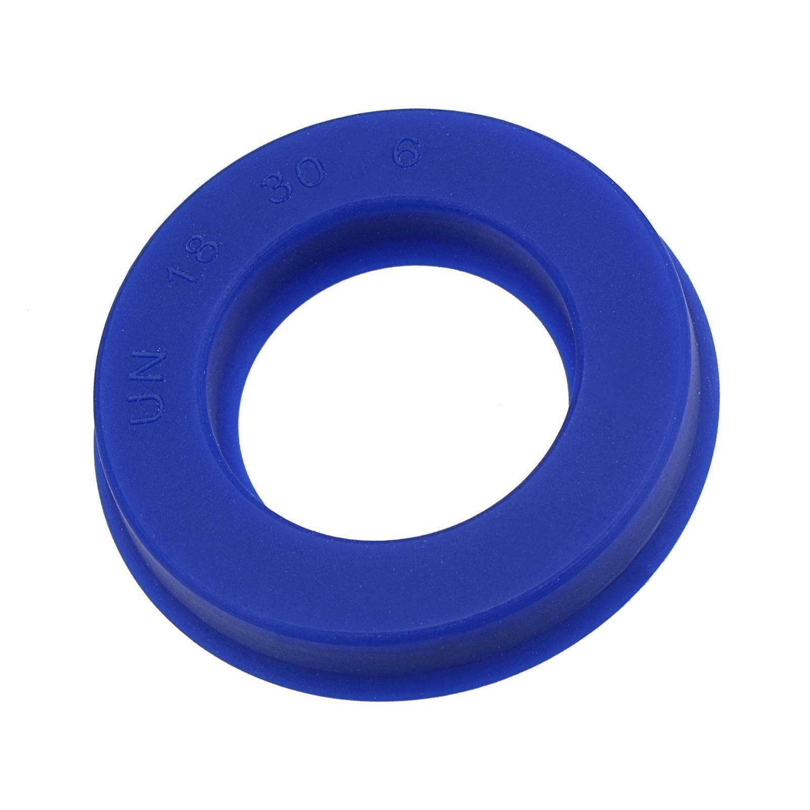 Tool parts UN Radial Shaft Seal 18mm ID x 30mm OD x 6mm Width PU Oil Seal - Blue