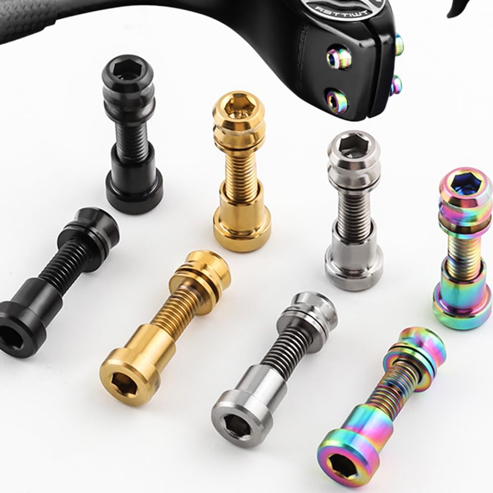 Amazon.co.jp: Wongfey 自転車ステムボルト 固定ネジ 六角穴付