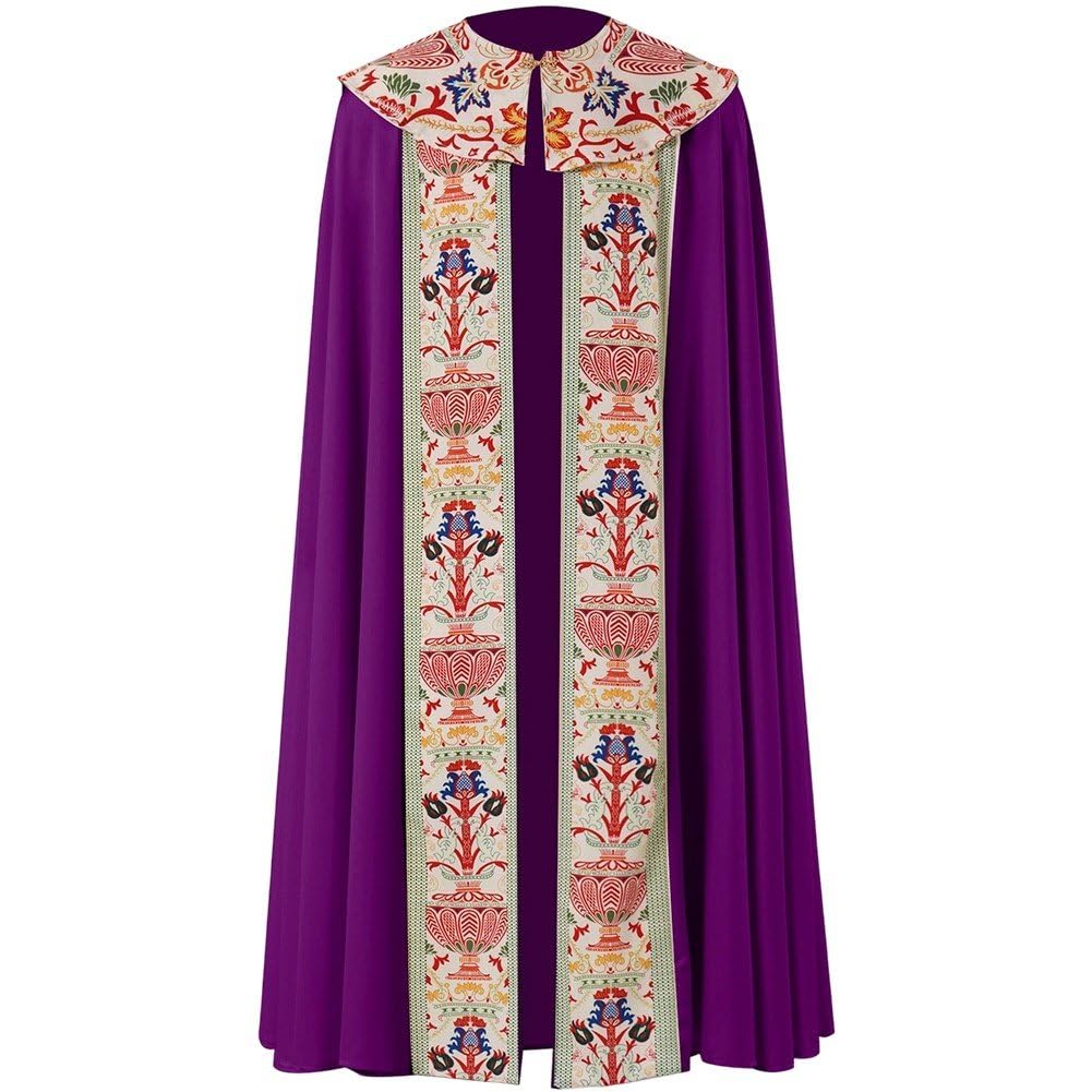 Costume cosplay gothique et cape médiévale pour fêtes à thème