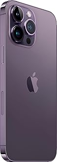 Apple iPhone 14 Pro Max, 256GB, Deep Purple for Cricket Wireless (Renewed)