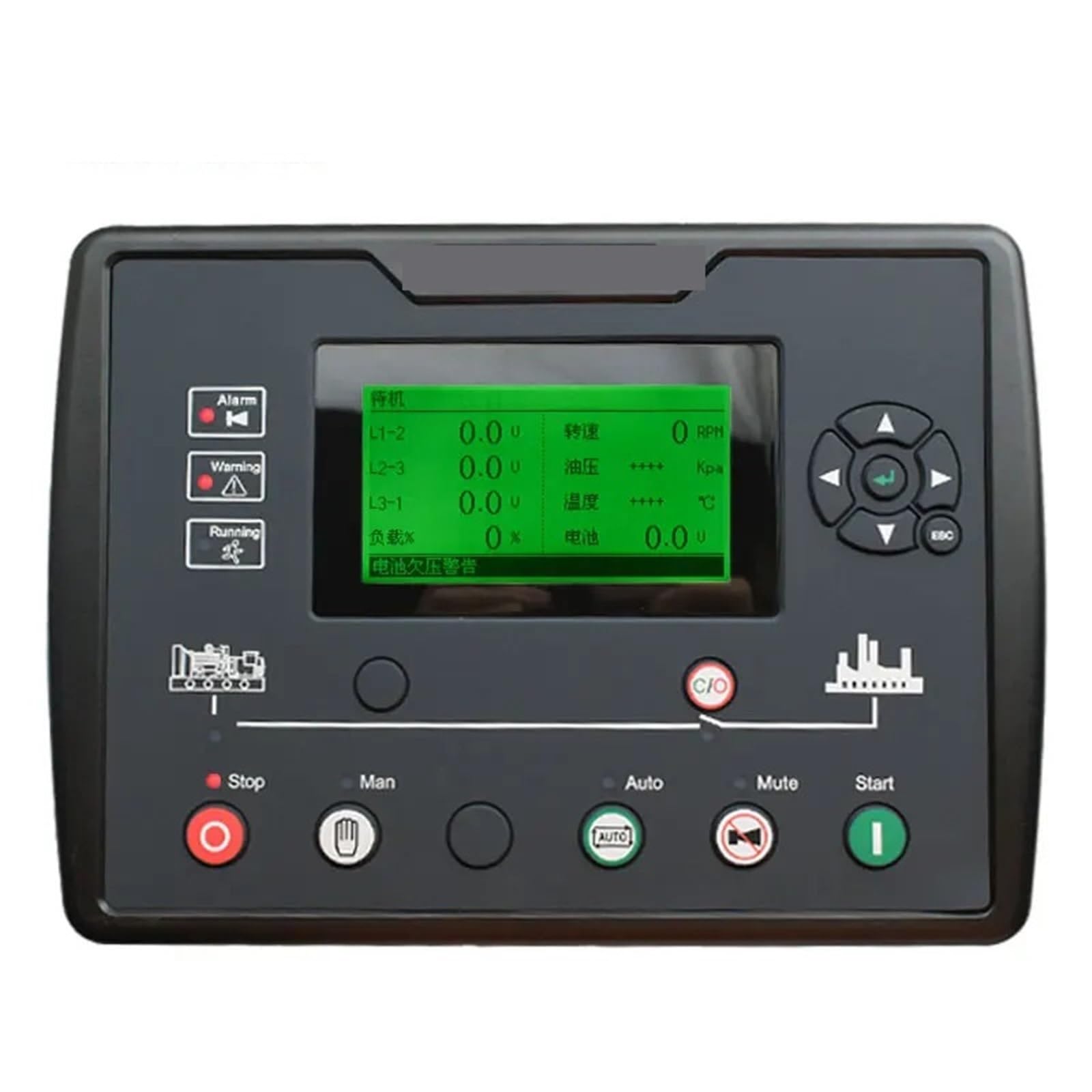 Controlador AIG6210 módulo de control automático generador 6110N panel de control componentes genset 4