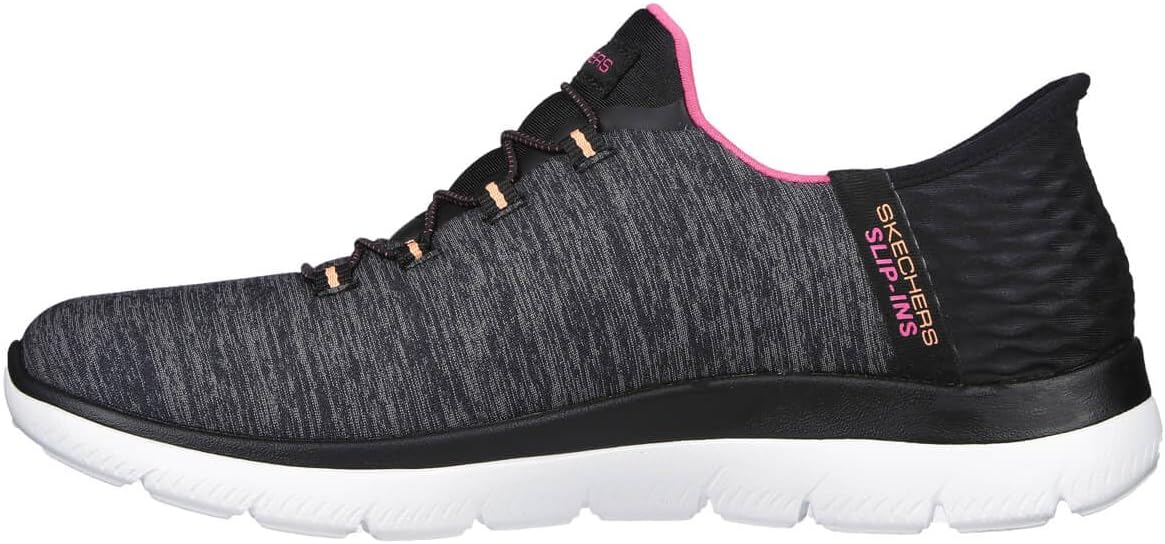 Skechers Women's Slip-on Summits - Dazzling Haze - Black - US 11