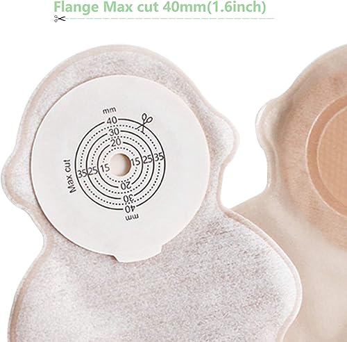 Miniatura 2 de Bolsa de ostomía para recién nacidos, bolsa desechable para heces (10 piezas)